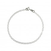 Bracelet Base, Silver Chains, Jewellery Findings, A 040 EST