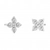 Ohrstecker, Basis für Kristalle, Silberschmuck, KLS ODL-01193 5,4x5,4 mm