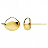 Ohrstecker, Silberschmuck, Schmuckteile, KLS OWS-01130 8,3x10,7 mm