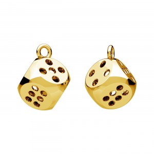 Würfel-Anhänger, Silberschmuck, CON-1 OWS-01176 11,3x14,2 mm Würfel-Anhänger, Silberschmuck, CON-1 OWS-01176 11,3x14,2 mm