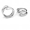 Silberring, Silberschmuck, Schmuckzubehör, U-RING OWS-01178 16,5x20,8mm