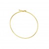 Ohringteile, 45mm, Beading Hoop, Silberschmuck, BZ 23 0,8x43,4 mm