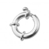 Spring Ring Clasp, Jewelry Findings,  AM 3x8,5 mm