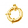 Spring Ring Clasp, Jewelry Findings,  AM 3x8,5 mm