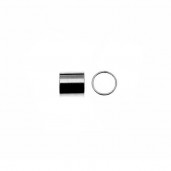 Silver Tube, Crimp Tube, RURP - 4,0 mm / 4,3 mm