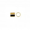 Quetschröhrchen, Röhrchen, Schmuckteile, RURP 5x4 mm