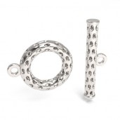 Knebelverschluss, Schmuckteile, Silberschmuck, ZAM 12
