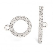 Knebelverschluss, Schmuckteile, Silberschmuck, ZAM 13 