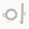 Knebelverschluss, Schmuckteile, Silberschmuck, ZAM 13 