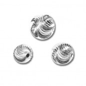 Beads, 4 mm, Diamond Cut, Jewelry Findings,  T01P - 4 mm