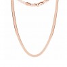 Snake Chain, Flat, 50cm, Silver Chain, MAG 035