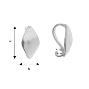 Pendant Bail, Jewelry Findings, KRP 47