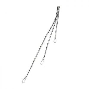 Dreifache Kette, Ohrringe Zubehör, EKS-1 MM 36X56X76