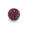 DISCOBALL 1 HOLE AMETHYST 8 MM