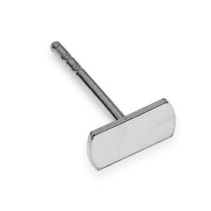 Earring Studs, Rectangle, PSV 19 KLSG