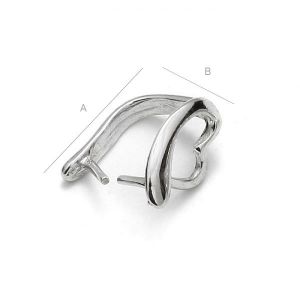 Anhängerschlaufe, Schmuckteile, Swarovski, KRP 30