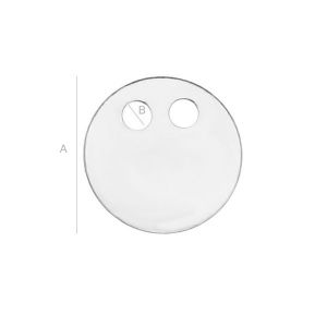 Gravuranhänger - LK-0023-Kreis ver.2 Gravuranhänger - LK-0023-Kreis ver.2