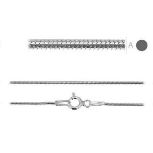 Snake Chain, Silver Chains, 025 (45-55 cm) Snake Chain, Silver Chains, 025 (45-55 cm)