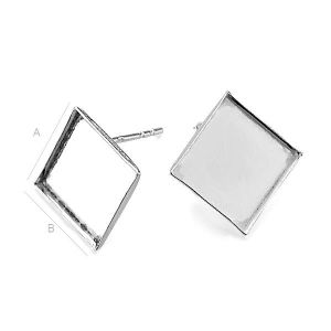 Ear Post for Swarovski 2493, KKSV 2493  10MM KLSG ver.2