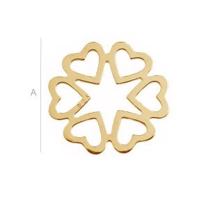 Herz-Anhänger, Silberschmuck, BL-0104