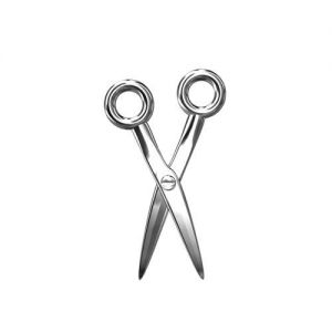 Schere-Anhänger, Schmuckteile, Silberschmuck, S-CHARM 0134