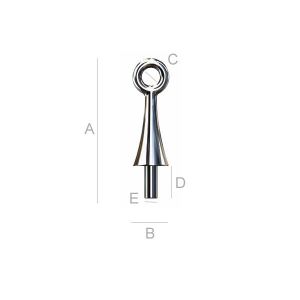 Pendant Bail for Swarovski 6530 / 6540, ODL-00011
