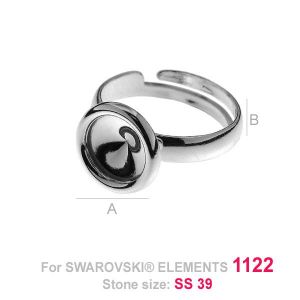 Verstellbarer Ring Rivoli, OKSV 1122 8 MM UNIVERSAL RING ver.4