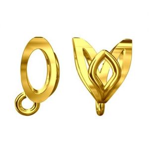 Anhängerschlaufe, Schmuckteile, Silberschmuck, KR 3