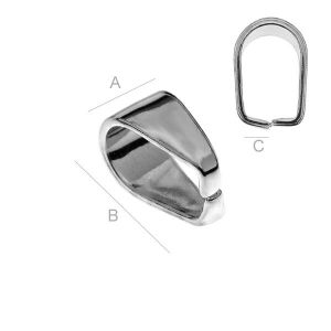 Pendant Bail, Swarovski, KRW 5 - 0,60 Pendant Bail, Swarovski, KRW 5 - 0,60
