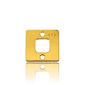 Quadratischer-Anhänger, Silberschmuck, BL-0218 Quadratischer-Anhänger, Silberschmuck, BL-0218