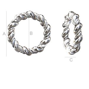 Karma Pendant, Jewelry Findings, ODL-00050 Karma Pendant, Jewelry Findings, ODL-00050