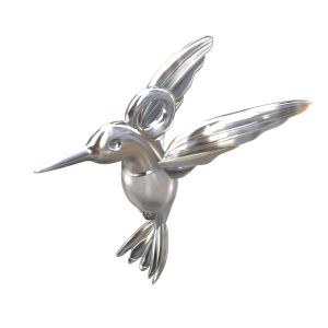 Kolibri-riipus, hopeakorut, ODL-00058 Kolibri-riipus, hopeakorut, ODL-00058