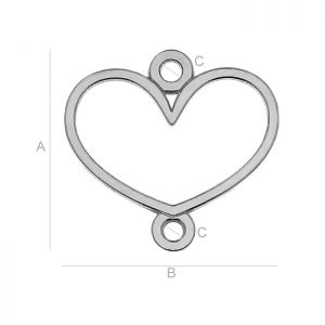 Syd&auml;n-riipus, hopeakorut, LK-0491 0,50