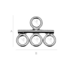 Earring Findings, Jewelry Findings, EL 11 - 4xKC Earring Findings, Jewelry Findings, EL 11 - 4xKC