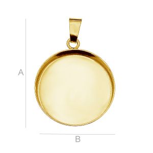 Riipus, 21mm, hartsikorut, korunosat, S-PENDANT 002 20X20 Riipus, 21mm, hartsikorut, korunosat, S-PENDANT 002 20X20