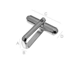 Manschettenknöpfe Basis, Schmuckteile, CUFF 1
