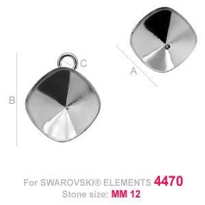 Riipus, Swarovski, OKSV 4470 12 MM CON 1 ver.3 B