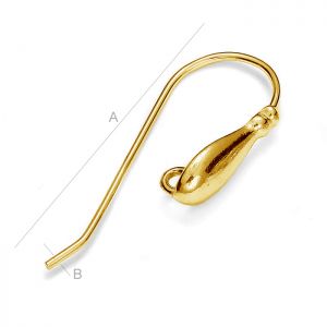 Ear Wire, Earring Findings, BO 26