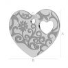 Gravierte herz - LK-0570 - 0,50