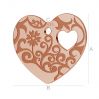 Gravierte herz - LK-0570 - 0,50
