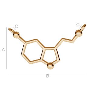 Serotonin-Anhänger, Verbinder, ODL-00102 Serotonin-Anhänger, Verbinder, ODL-00102