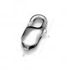 End cap lobster clasp 13 mm - CHR 13,0