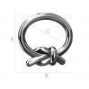 Silber runden link - ODL-00087