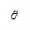 Lobster clasp 11mm - CHR 11,0