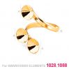 Ring setting for Swarovski Xirius Chaton - OKSV 1088  8 MM TRIPLE RING