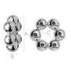 Decorative spacer bar strand rounds - KW 1