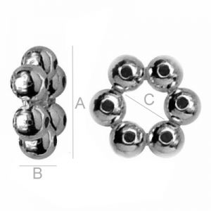 Spacer, Jewelry Findings,  KW 1
