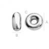 Donut silver spacer bras - OPG 4,5