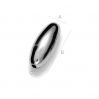 Silver oval bead - OVD 4,0 (1,00)
