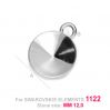 Pendant setting for Rivoli - OKSV 1122 12MM CON 1H